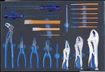 SM PRO 1/4 universalled 2 stk. SM PRO 1/4 forlengere 1 stk. SM PRO bits sett 32 deler 9 stk. SM PRO lange Torx bits T27 T70 11 stk. SM PRO korte Torx bits T9 T55 12 stk.