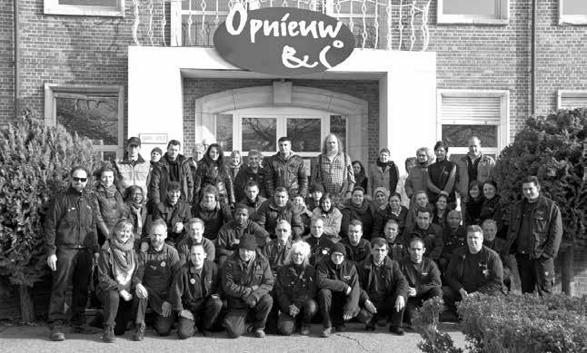 Multicultureel Opnieuw & Co In 2018 werkten 56 verschillende etniciteiten bij Opnieuw & Co. Hierdoor is het multicultureel karakter van Opnieuw & Co verzekerd.