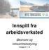 Innspill fra arbeidsverksted