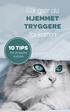 Slik gjør du. for katten HJEMMET TRYGGERE 10 TIPS. for et bedre katteliv