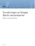 Forvaltningen av Norges Banks valutareserver. Rapport for første kvartal 2010