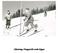 Skitrening i Bergsjordet under krigen