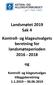 Landsmøtet 2019 Sak 4. Kontroll- og klageutvalges. beretning for landsmøteperioden