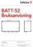 BATT-52 Bruksanvisning