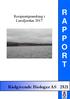Resipientgransking i Lurefjorden 2017 R A P P O R T. Rådgivende Biologer AS 2521