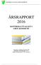 ÅRSRAPPORT 2016 KONTROLLUTVALGET I GRUE KOMMUNE