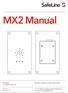 MX2 Manual. Heisalarmer   Reliability brought to you from Tyresö Sweden