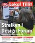 Streiken i Design Forum. les mer på side 2 og se bilder fra streiken på side 6. Nr. 1. Mars 2014 Medlemsblad for Oslo / Akershus Handel og Kontor
