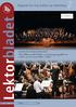 Lektorbladet. Oslo Filharmoniske Orkester er mer berømt og respektert ute i verden enn noe annet orkester i Norden.