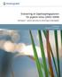 Evaluering av Opptrappingsplanen for psykisk helse (2001 2009) Sluttrapport - Syntese og analyse av evalueringens delprosjekter