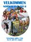 VELKOMMEN NORWAY CUP 2014. Turneringen spilles i Oslo fra 27. juli til 2. august