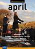 april Månedens Bedrift Sosialantropogi Musikk Meny Trend Ungdom Hagetips Menighet og litt til