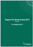 Rapport for fjerde kvartal 2012 Urevidert. Terra BoligKreditt AS