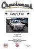 Medlemsblad for Sarpsborgs Amcar klubb. Detroit Cars. Etb, 08-09-1982. 1958 Oldsmobile 88 Eier Glenn Andersen Ekholdt