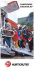 Hovedpunkter Hurtigruten på Norskekysten bidrar med 2,2 milliarder kroner i nettoverdiskapning
