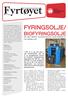 FYRINGSOLJE/ BIOFYRINGSOLJE