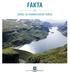FAKTA. EnErgi- og vannressurser i norge