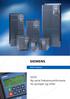 HVAC Products. SED2 Ny serie frekvensomformere for pumper og vifter