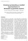 Utredning og behandling av medfødt hyperinsulinisme (1): Molekylære og genetiske aspekter