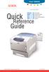 Quick. Guide. Reference. Phaser 6300/6350. color laser printer. Snelzoekgids Snabbreferensguide Hurtigreferanse Hurtig referencevejledning Pikaopas