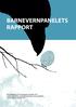 BARNEVERNPANELETS RAPPORT