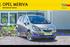 OPEL MERIVA. Infotainment System