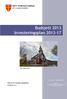 Budsjett 2013 Investeringsplan 2013-17