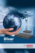 Divar. Bruksanvisning. Divar application guide