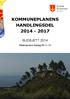 KOMMUNEPLANENS HANDLINGSDEL 2014-2017