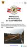 INNBYDELSE TIL NM Rulleskiskyting 20. 22. SEPTEMBER 2013