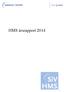 HMS årsrapport 2014 1