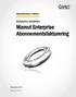 Mamut Enterprise Abonnementsfakturering