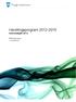 Handlingsprogram 2012-2015 med budsjett 2012. Rådmannens forslag 1. november 2011