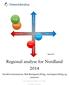 Regional analyse for Nordland 2014