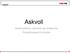 Askvoll. stedskvaliteter, identitet og omdømme Prosjektrapport forstudie