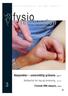 fysio terapeuten Akupunktur uoversiktlig gråsone, side 11 Nettportal for fag og forskning, side 28 Fortsatt OMI-skepsis, side 8