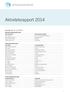 Aktivitetsrapport 2014