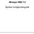 Mirasys VMS 7.3. Spotter hurtigbrukerguide