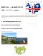 INFO 6.1 ISLAND 2015 Siste turinformasjon