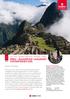 Lima ~ Cusco ~ Urubamba ~ Machu Picchu ~ Titicacasjøen ~ Arequipa PERU RUNDREISE I INKARIKET VINTERFERIEN 2015
