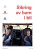 Sikring av barn i bil