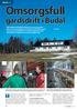 Omsorgsfull. gardsdrift i Budal. hospital og Trondheim kommune om et botiltak for straffedømte.