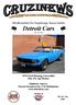 Medlemsblad for Sarpsborgs Amcar klubb. Detroit Cars. Etb, 08-09-1982. 1970 Ford Mustang Convertible Eier, Per Åge Brenne