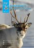 4 5. Å R G A N G 4 : 2012. 6 : seminar om dyrevelferd 24 : reindrift i Alaska 42 : klimaendringene kommer