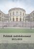 Politisk måldokument for Elevorganisasjonen 2015/2016 Vedtatt på Elevorganisasjonens 16. ordinære landsmøte, 2-6. mars 2015