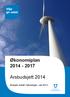 Økonomiplan 2014-2017. Årsbudsjett 2014. Budsjett vedtatt i fylkestinget - sak 95/13
