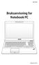 NW7093. Bruksanvisning for Notebook PC