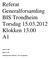 Referat Generalforsamling BIS Trondheim Torsdag 15.03.2012 Klokken 13.00