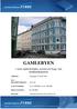 GAMLEBYEN. 1-roms andelsleilighet, nyrenovert bygg- nær middelalderparken. Arupsgate 22 0192 Oslo ADRESSE: BTA/ BRA(PRIMÆRROM)):