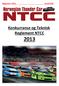 Reglement NTCC 01.01.2013. Konkurranse og Teknisk Reglement NTCC
